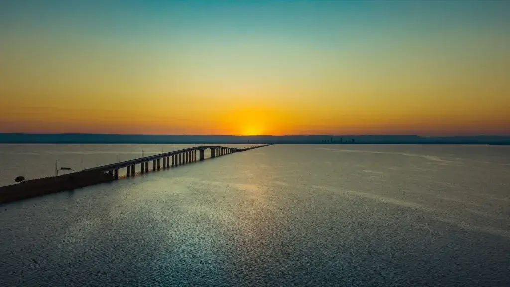 Vista aÃ©rea da Ponte de Palmas em BrasÃ­lia - NOPIC